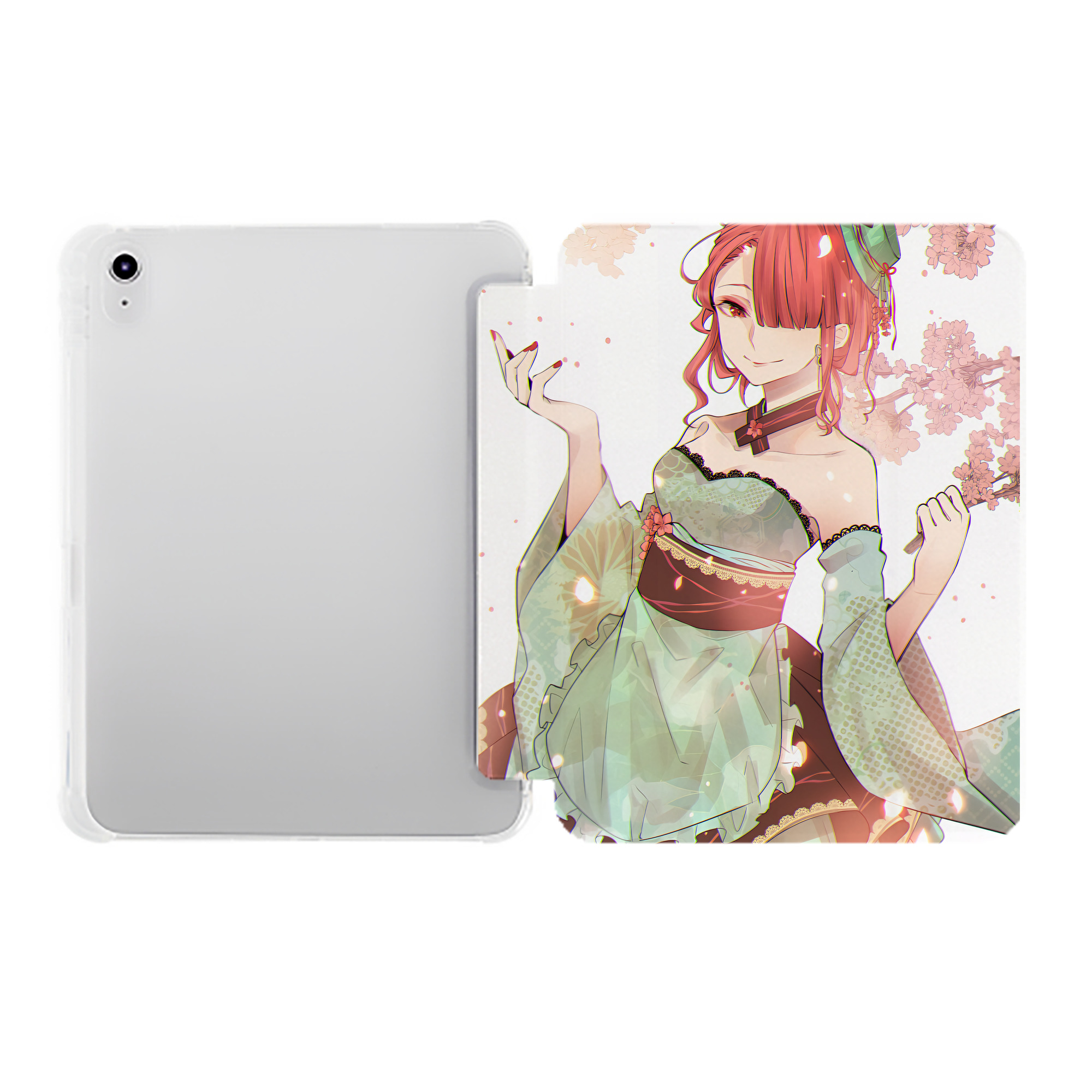 （画像用） 文豪ストレイドッグス Bungo Stray Dogs IPad ケース ペン収納付き 三つ折りスタンド PUレザー×シリコン 対応機種9.5/10.5/10.9インチ